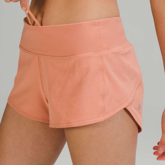lululemon athletica Pants - Lululemon NWOT Speed Up Low-Rise Short 2.5" Pink Savannah